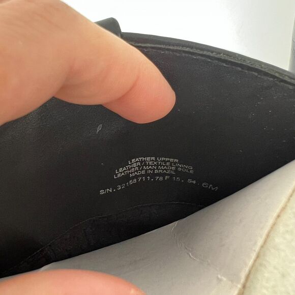 TORY BURCH Black Derby Tall Leather Riding Boots Womens 6 US - Picture 9 of 13